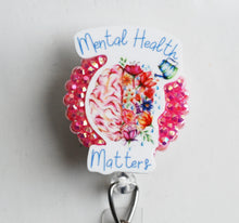 Load image into Gallery viewer, Mental Health Matters Retractable ID Badge Reel
