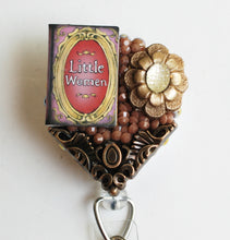 Load image into Gallery viewer, Little Women Retractable ID Badge Reel
