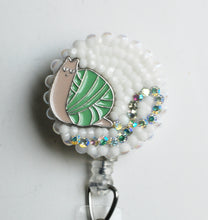 Load image into Gallery viewer, Yarn Snail Retractable ID Badge Reel
