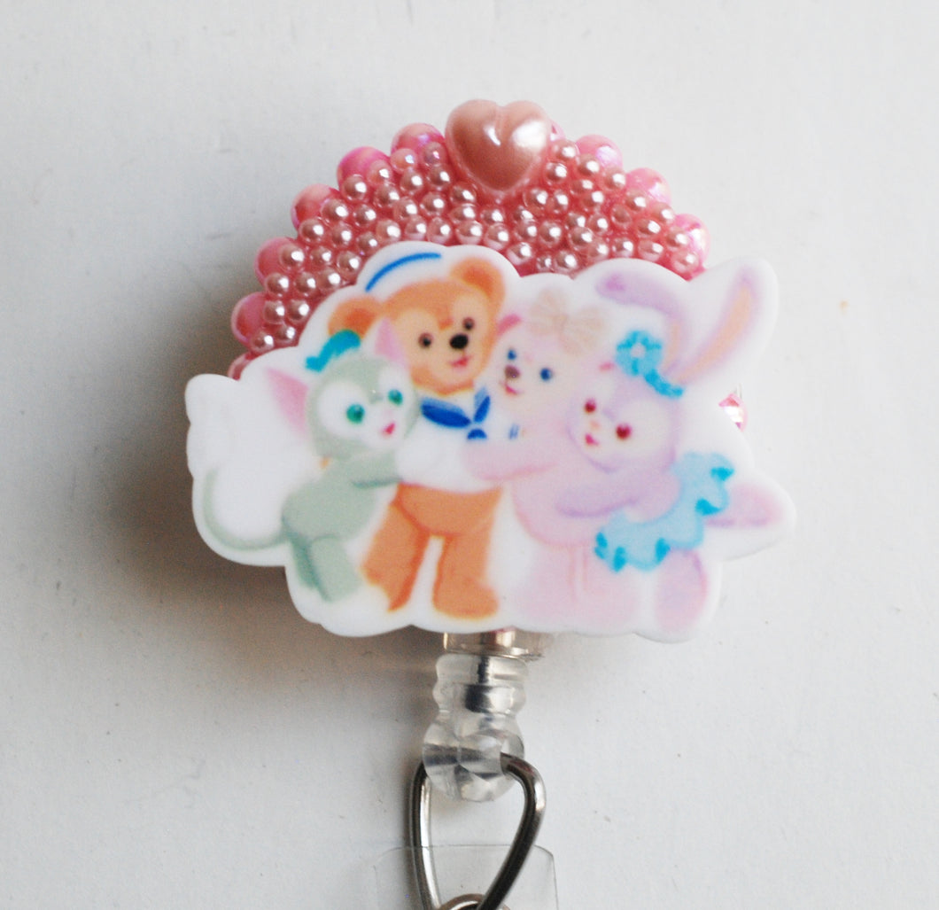 Duffy And Friends Retractable ID Badge Reel