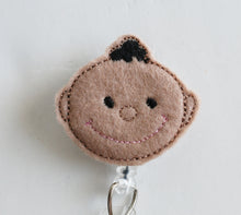 Load image into Gallery viewer, Beautiful Baby Boy Retractable ID Badge Reel
