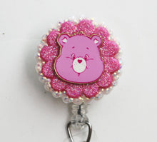 Load image into Gallery viewer, Cheer Bear Care Bear Retractable ID Badge Reel
