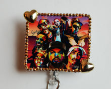 Load image into Gallery viewer, Rap Icons Retractable ID Badge Ree
