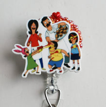 Load image into Gallery viewer, Bob&#39;s Burgers Retractable ID Badge Reel
