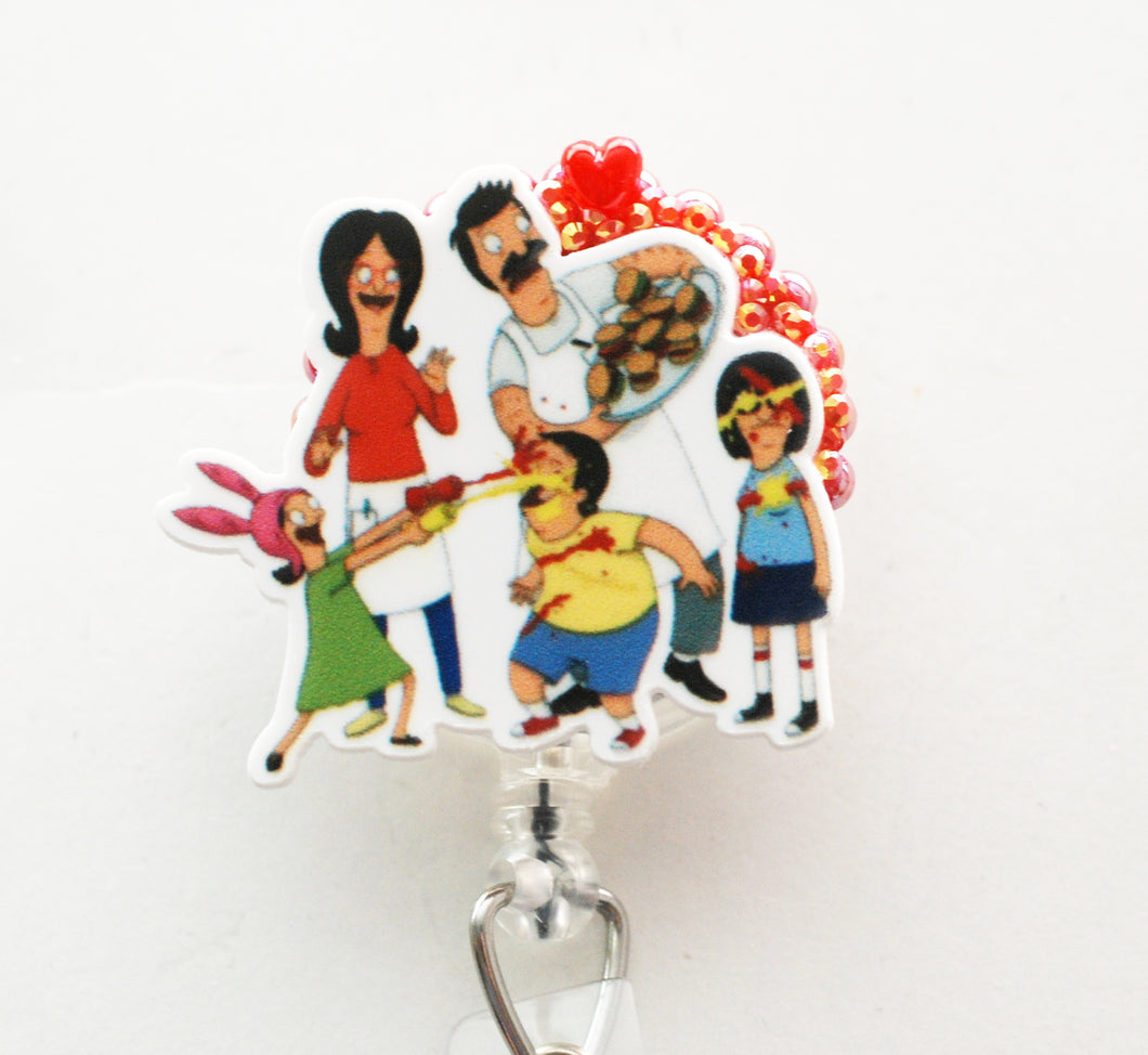 Bob's Burgers Retractable ID Badge Reel