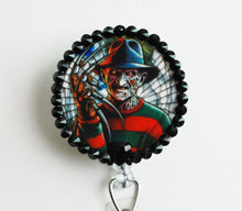 Load image into Gallery viewer, Freddy Krueger Retractable ID Badge Reels
