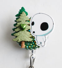 Load image into Gallery viewer, Princess Mononoke Kodama Retractable ID Badge Reel
