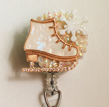 Load image into Gallery viewer, Ice-Skate Retractable ID Badge Reel
