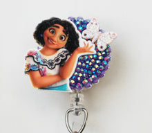 Load image into Gallery viewer, Disney Encanto&#39;s Mirabel Retractable ID Badge Reel
