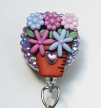 Load image into Gallery viewer, Shades Of Spring Retractable ID Badge Reel
