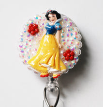 Load image into Gallery viewer, Princess Snow White Retractable ID Badge Reel
