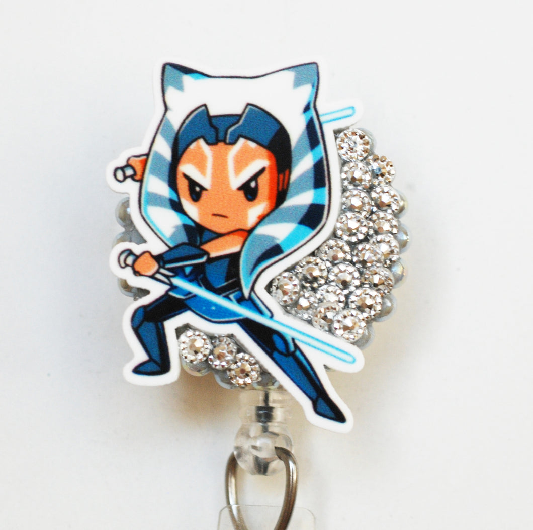Star Wars Ahsoka Tano Retractable ID Badge Reel