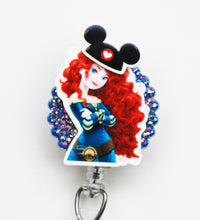 Load image into Gallery viewer, Merida Loves Disney Retractable ID Badge Reel
