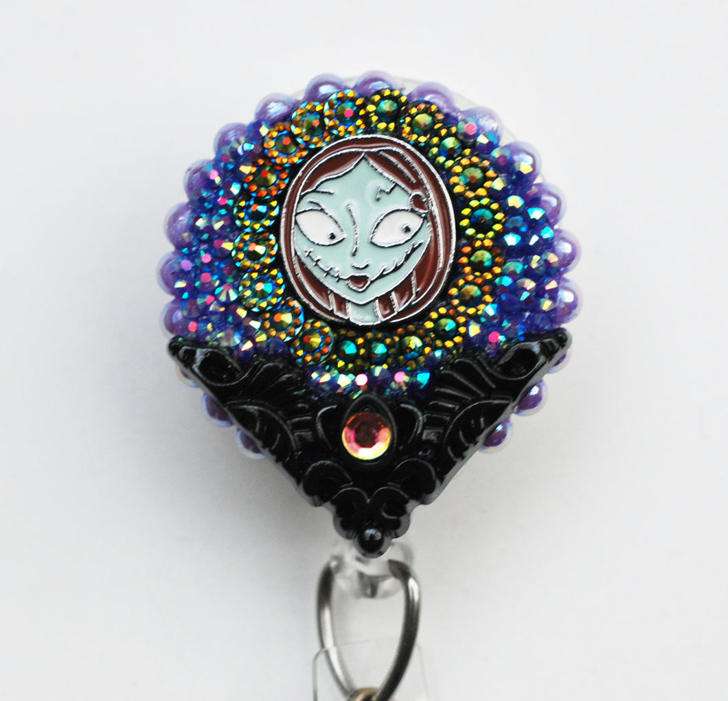 Nightmare Before Christmas' Sweet Sally Retractable ID Badge Reel