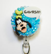 Load image into Gallery viewer, Gawrsh It&#39;s Goofy Retractable ID Badge Reel
