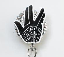 Load image into Gallery viewer, Star Trek Live Long And Prosper Retractable ID Badge Reel
