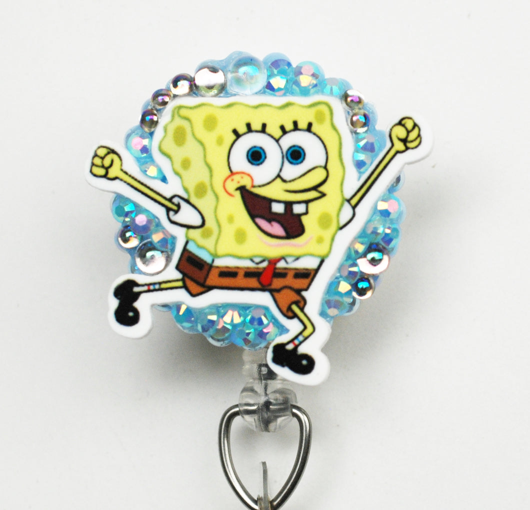 Best Day Ever SpongeBob SquarePants Retractable ID Badge Reel