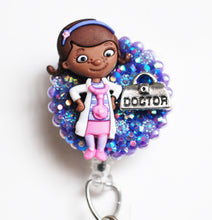 Load image into Gallery viewer, Doc Mc Stuffins Retractable ID Badge Reel

