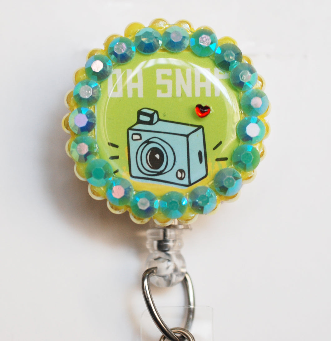 Oh Snap Retractable ID Badge Reel