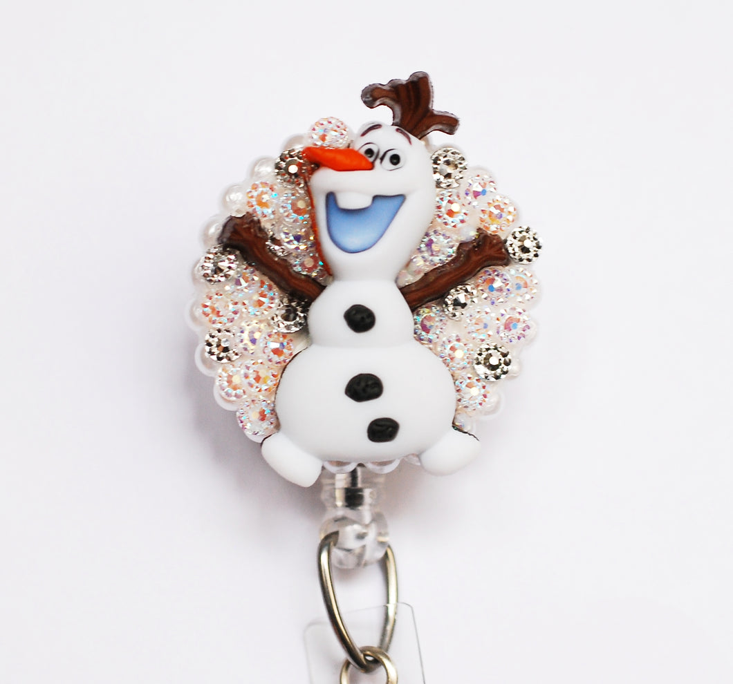 Hooray It's Olaf Retractable ID Badge Reel