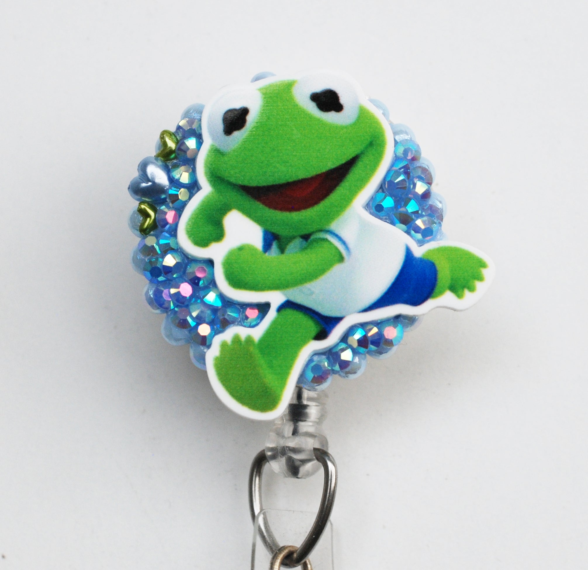 Muppet Babies Kermit The Frog Retractable ID Badge Reel – Zipperedheart