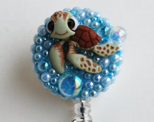 Load image into Gallery viewer, Finding Nemo&#39;s Squirt Retractable ID Badge Reel
