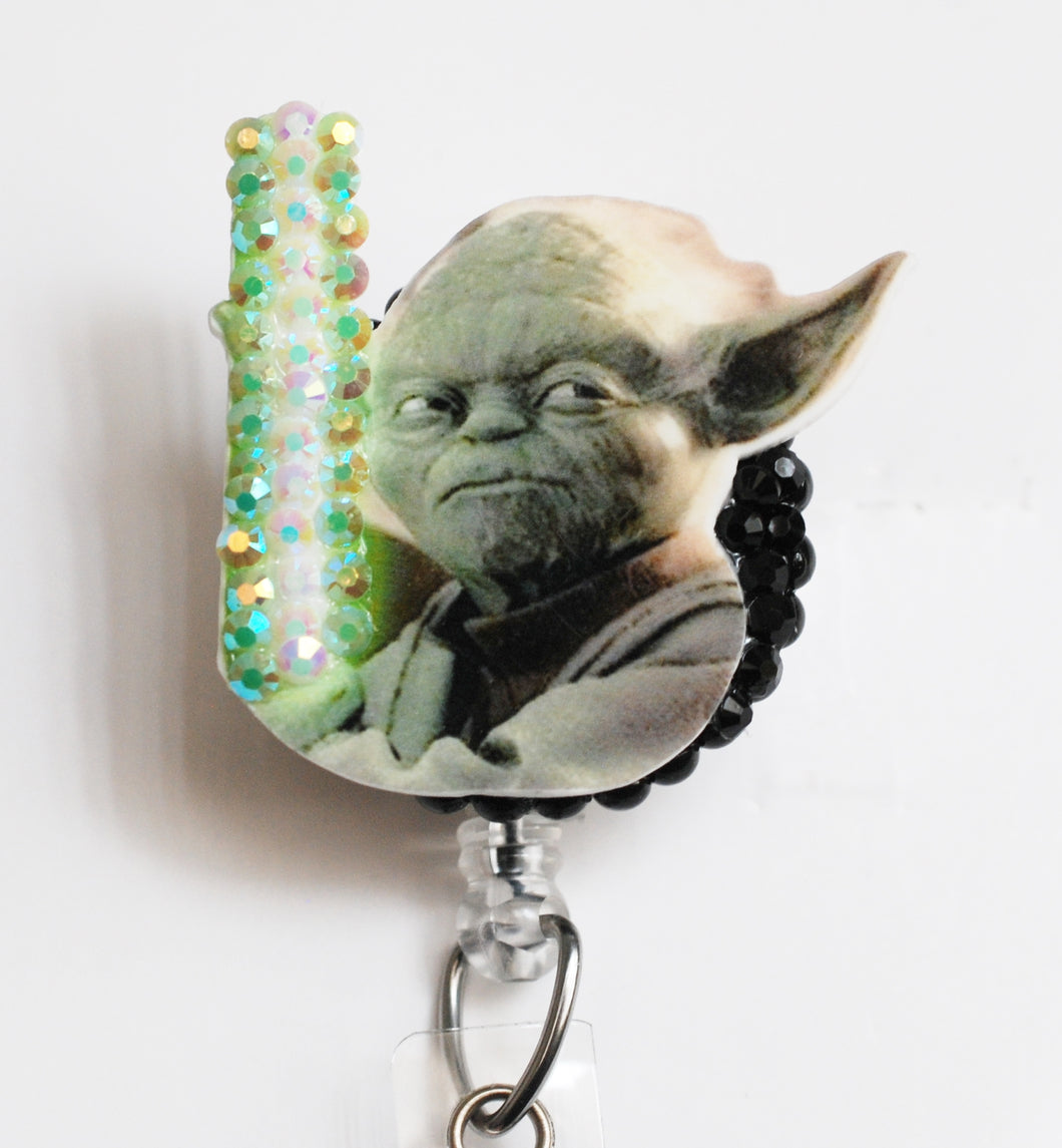 Star Wars Yoda Retractable ID Badge Reel – Zipperedheart