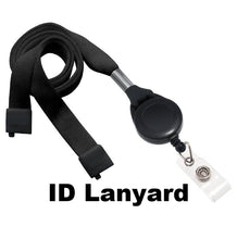 Load image into Gallery viewer, Kiss Me Don&#39;t Pinch Me Retractable ID Badge Reel
